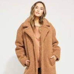 NWT Gentle Fawn HOXTON COAT in CAMEL